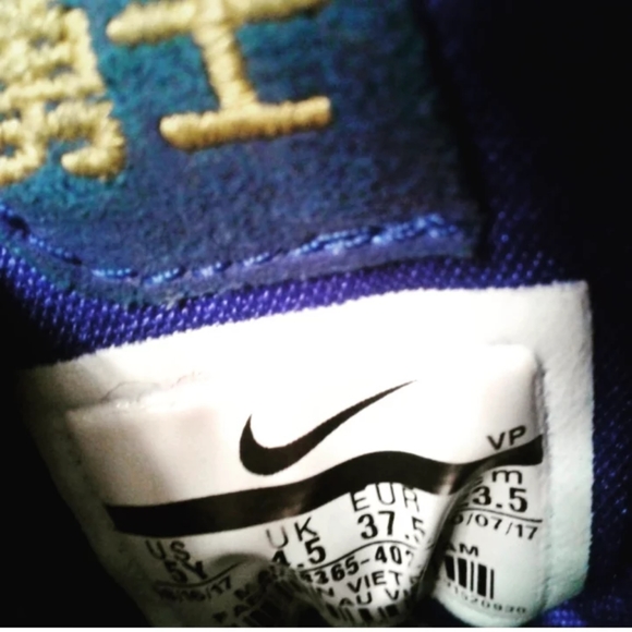 Nike Zoom KD10 "City Edition" Chinatown GS 5y womens 6.5 Kevin Durant 918365-402 - Picture 6 of 7